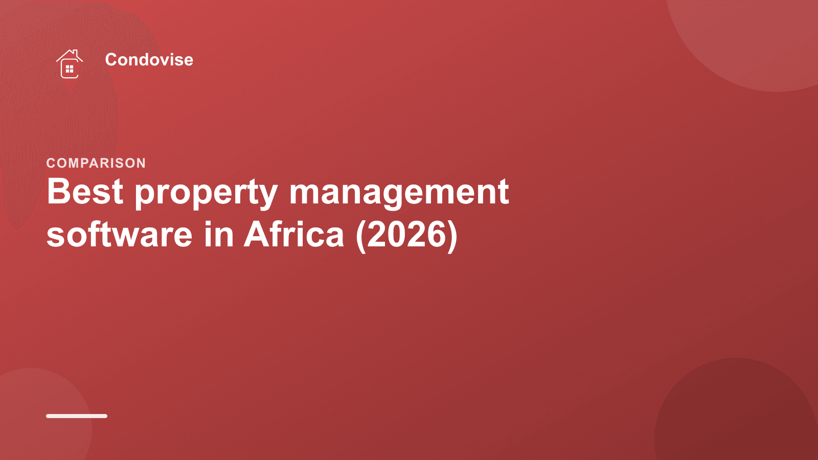Condovise illustration, comparison of the best property management software in Africa